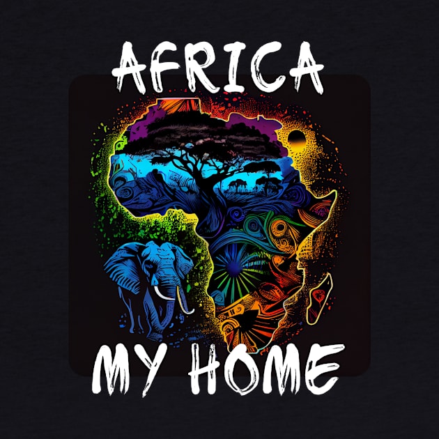 Africa, My Home 4 by PD-Store